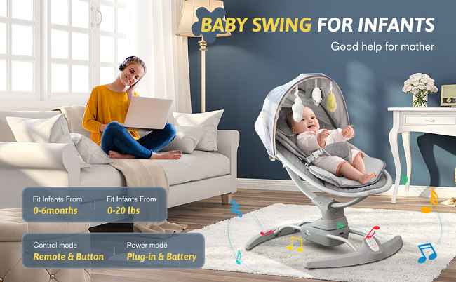 Chinese factory baby swing by056 1