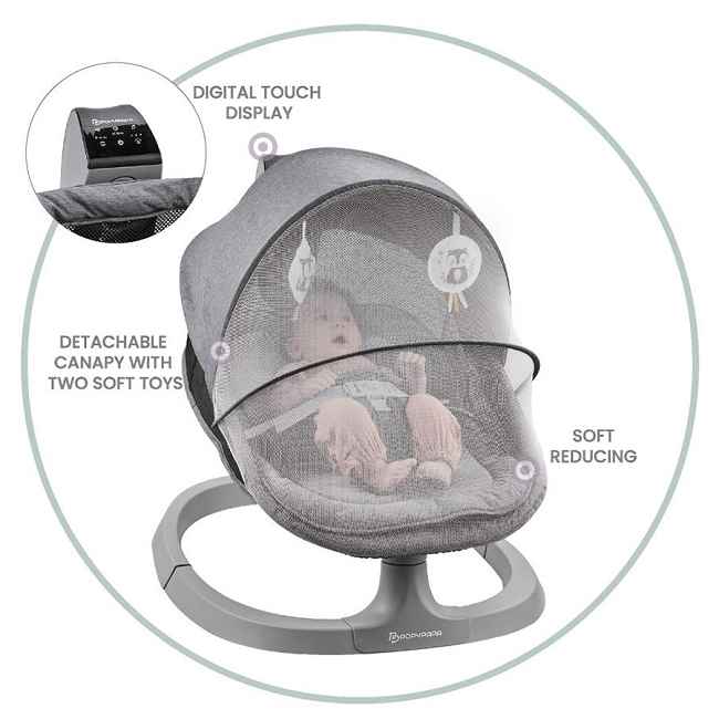 The Baby Swing That Grows With Your Family
This innovative 2-in-1 baby swing and chair is designed to make that journey a little smoother.
It’s more than just a swing—it's a trusted tool that helps both parents tackle daily tasks while keeping your little one comfortable and close.