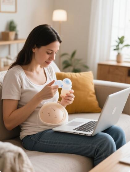 Free your hands and cherish your love: How modern breast pumps change mothers' lives