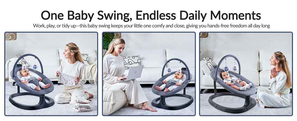 Baby Swing Factory BY056 OEMODM Baby Products Manufacturer (1)