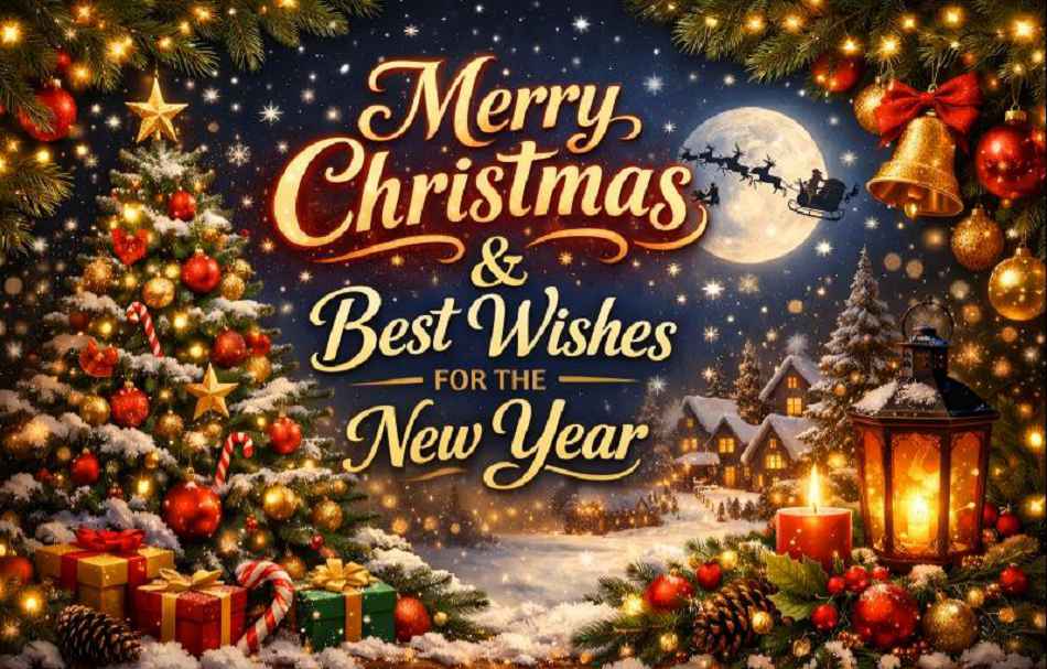 MERRY CHRISTMASHAPPY NEW YEAR